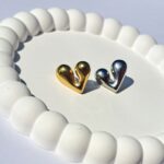 Σκουλαρίκια ιδιαίτερη καρδιά bull