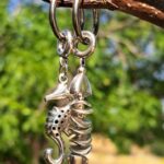 Σκουλαρίκια ιδιαίτερα  ιππόκαμπο - ψάρι